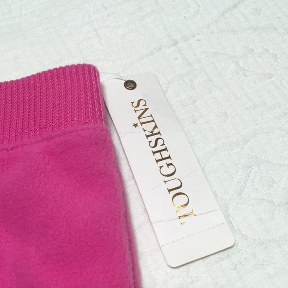12m (4/$20) Pink Fleece Pants by Toughskins - Picture 5 of 13